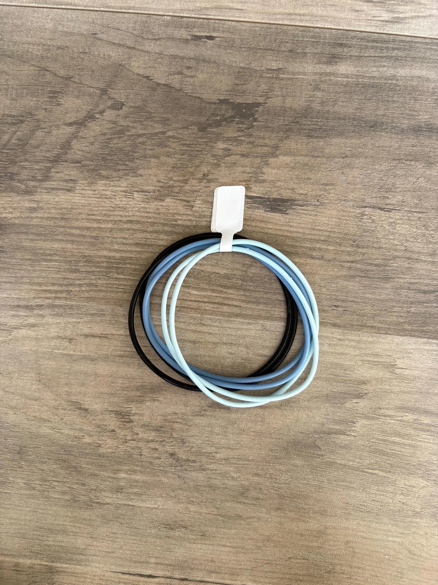 Women’s Silicone Jelly Bracelet -  Midnight Sky Stack