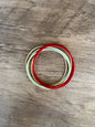 Women’s  Silicone Jelly Bracelets  Berry Patch Stack
