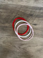 Women’s Silicone Jelly Bracelet - Strawberry Shortcake Stack