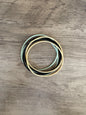 Women’s  Silicone Jelly Bracelets Olive Branch Stack