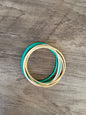 Women’s  Silicone Jelly Bracelets Island Vibes Stack