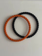 Spooky Season Stack Braided Silicone Bracelets
